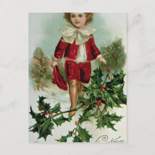 Cartes Postales Noel Anglais Originales Zazzle Fr