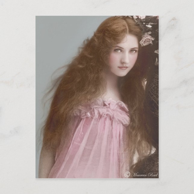 Carte postale victorienne édouardienne Sepia teint (Devant)