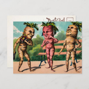 Carte postale Victorienne Odd Carotts