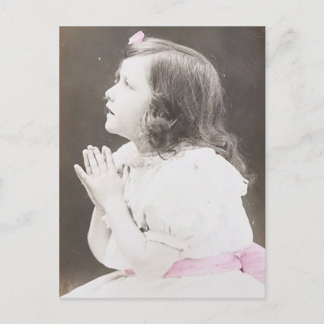 Carte postale victorienne pour enfants (Devant)