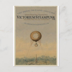 Carte Postale Victorium Steampunk