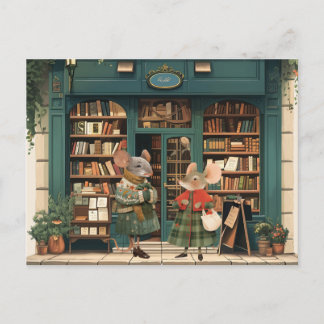 Carte Postale Vie à Mice Town - Tante Tiff & Mme Blume