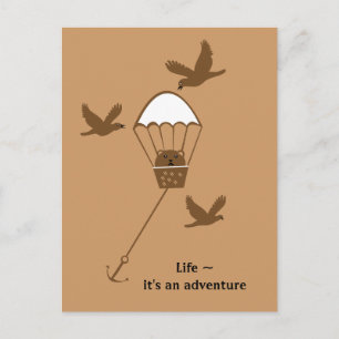 Carte Postale Vie ~ c'est une aventure