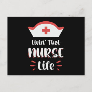 Carte Postale Vie' Cette Infirmière Médecine de la Vie Infirmièr
