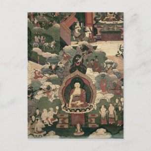 Carte Postale Vie de Bouddha Sakymuni