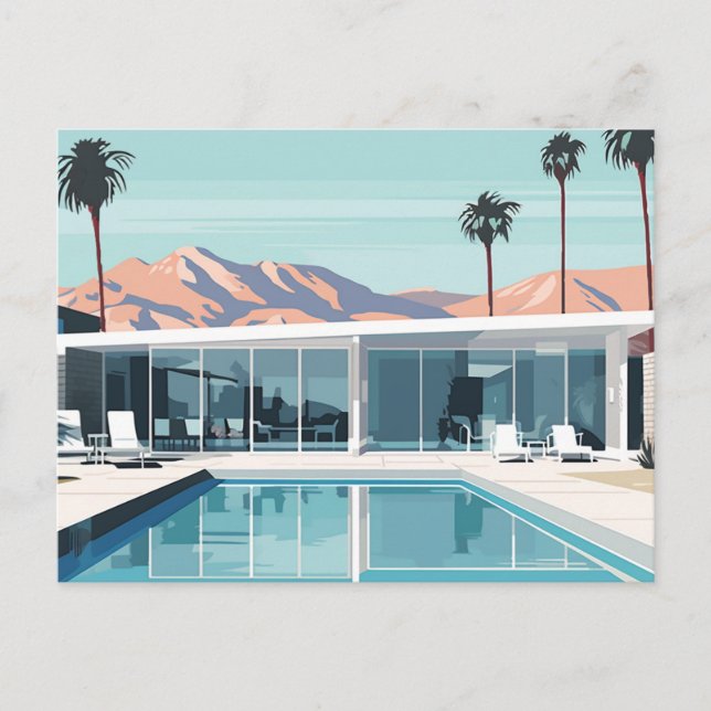 CARTE POSTALE VIE DE DÉSERT #4 (Devant)