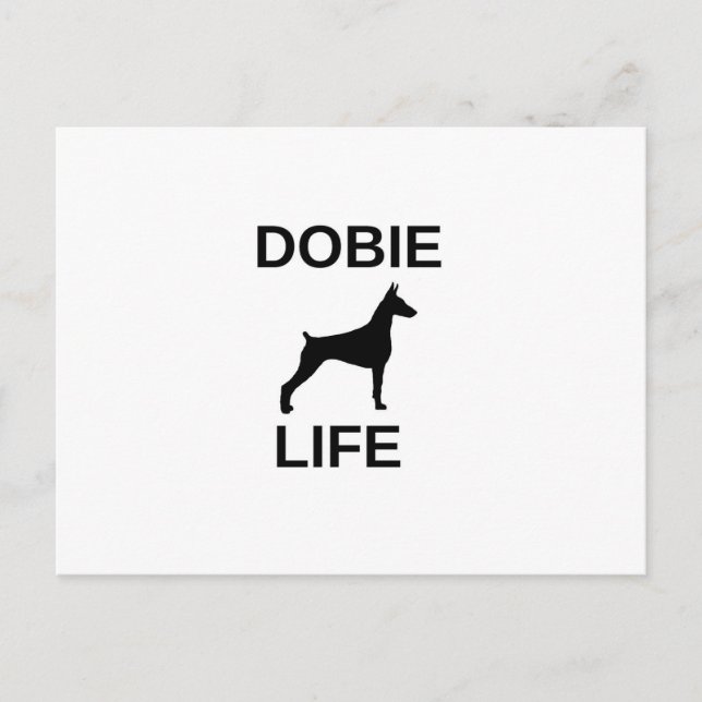 Carte Postale vie de dobie (Devant)