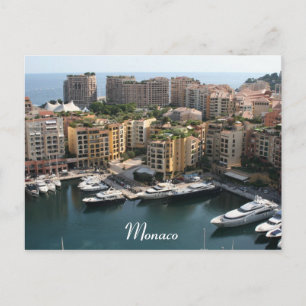 Carte Postale vie monaco