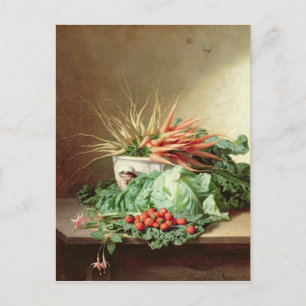 Carte Postale Vie morte des fraises, des carottes et des choux