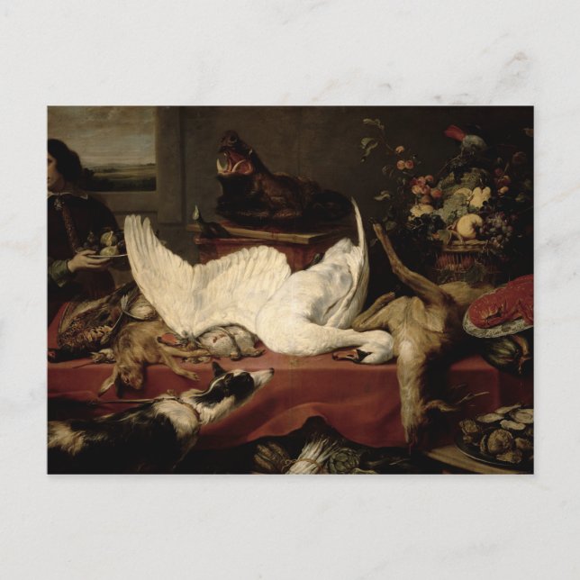 Carte Postale Vie morte du jeu et des mollusques (Devant)