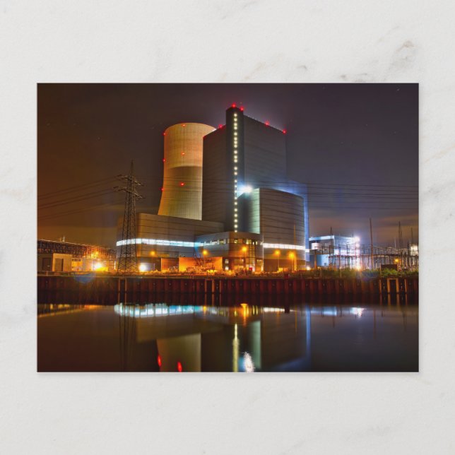 Carte Postale Vie nocturne Powerplant (Devant)