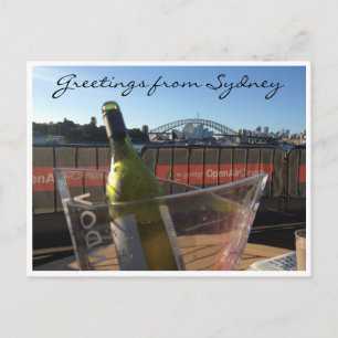 Carte Postale vie sur le port de sydney