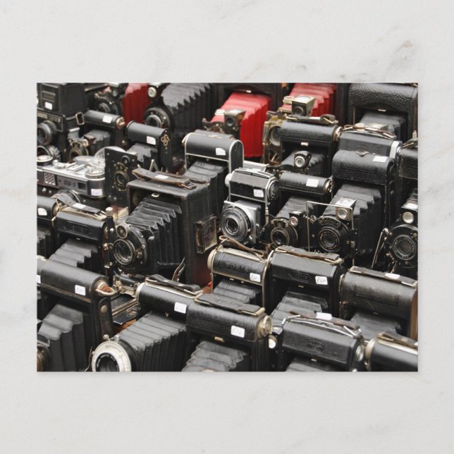 Carte Postale vieille caméra rétro (Devant)