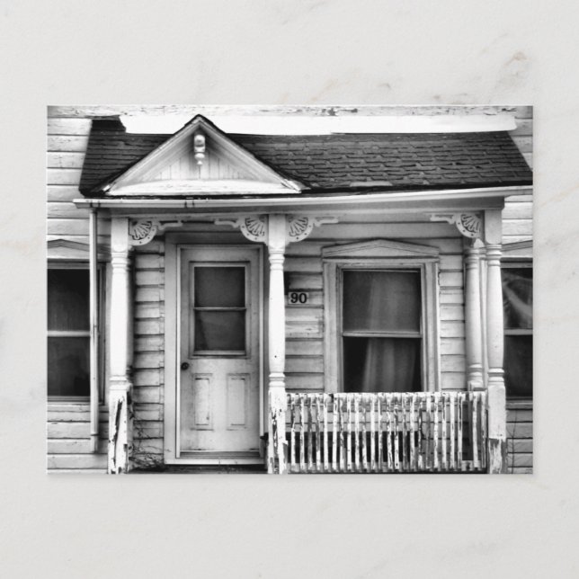 Carte Postale Vieille Maison Abandonnée Numéro 90 NB (Devant)