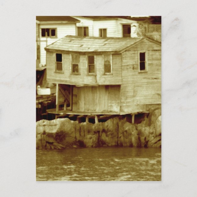 Carte Postale Vieille maison de pêcheurs (Devant)