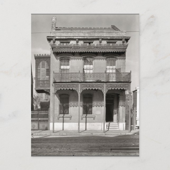 Carte Postale Vieille Maison du Quartier Français (Devant)