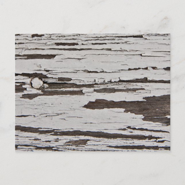 Carte Postale Vieille peinture sur bois (Devant)