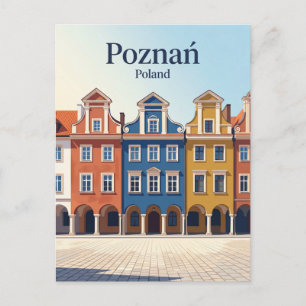 Carte Postale Vieille Place du Marché Pologne