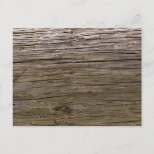 Carte Postale Vieille texture de log