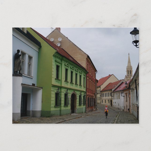 Carte Postale Vieille ville de Bratislava, Slovaquie (Devant)