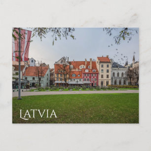 Carte Postale Vieille ville de Riga en automne