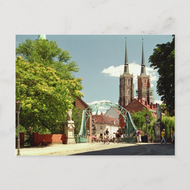 Carte Postale Vieille ville de Wroclaw (Devant)