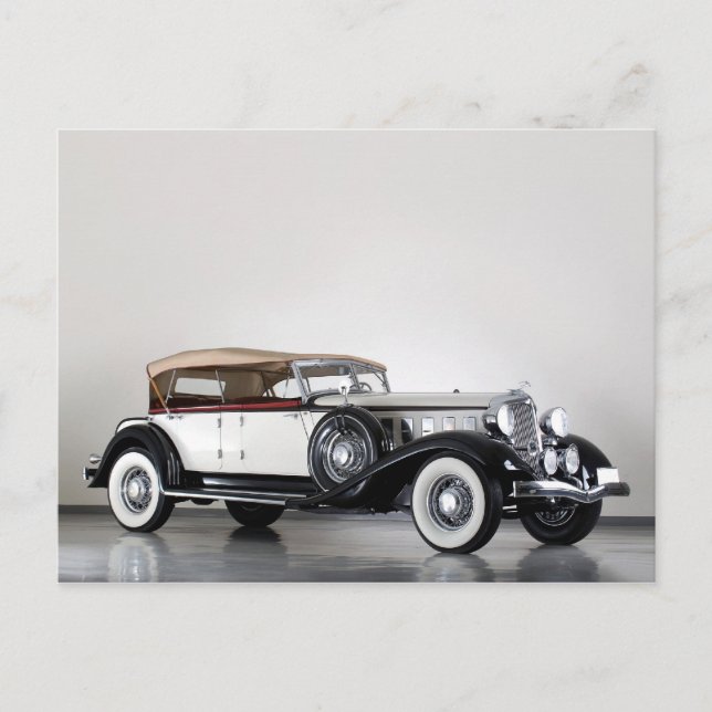 Carte Postale Vieille voiture 42 (Devant)