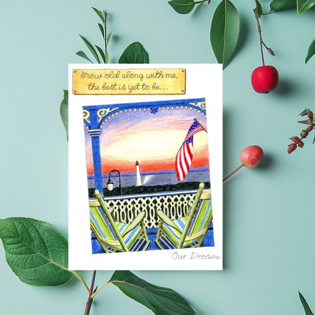 Carte postale : Vieillir avec moi (Créateur téléchargé)