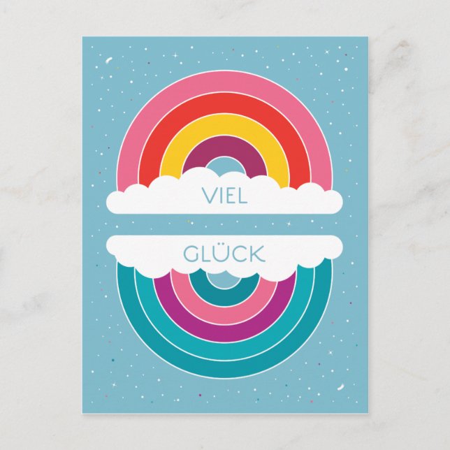 Carte Postale Viel Glück (Devant)