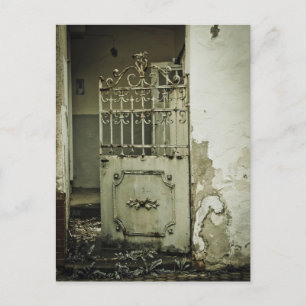 Carte Postale Vielle porte rouillée en Mayen, Allemagne