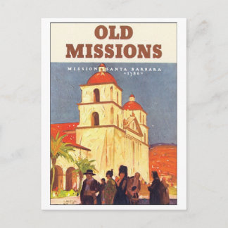 Carte Postale Vielles missions, Mission Père Noël Barbara