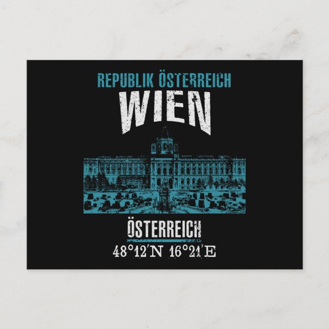 Carte Postale Vienne (Devant)