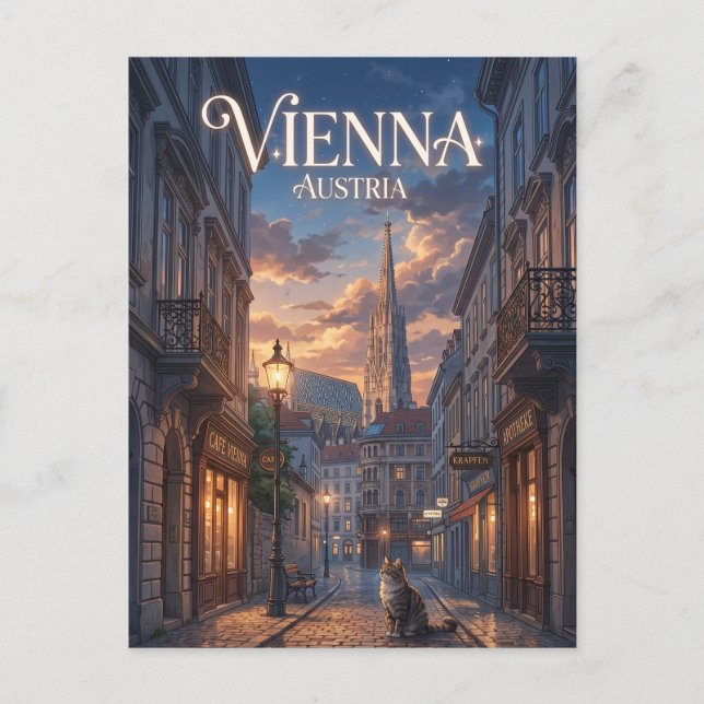 Carte Postale Vienne Autriche (Devant)