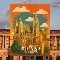 Vienne Autriche Vintage voyage européen