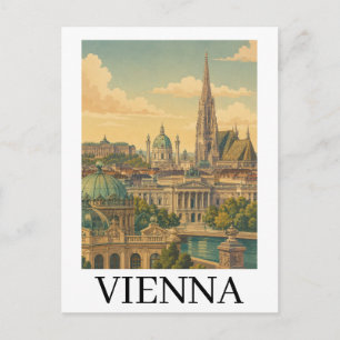 Carte Postale Vienne Autriche Voyage Vintage Culture Autrichienn