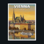 Carte Postale Vienne Autriche Voyages<br><div class="desc">Vienne, capitale de l'Autriche, est une ville imprégnée d'histoire, d'élégance et de richesse culturelle. Connue sous le nom de "Cité de la Musique", elle abritait des compositeurs légendaires comme Mozart, Beethoven et Strauss, et ses grandes salles de concert, comme l'Opéra national de Vienne et Musikverein, continuent d'accueillir des spectacles de...</div>