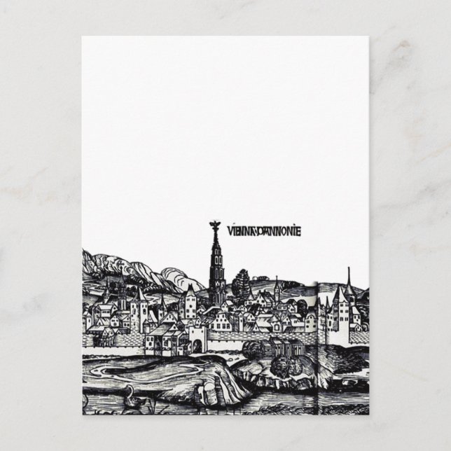 Carte Postale Vienne, capitale de l'Autriche (Devant)