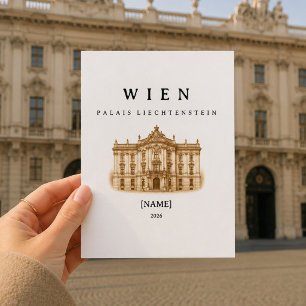Carte Postale Vienne Palais Liechtenstein Nom & Année
