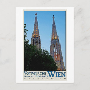 Carte Postale Vienne - Votivkirche
