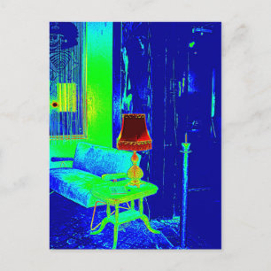 Carte Postale Viens chez moi...