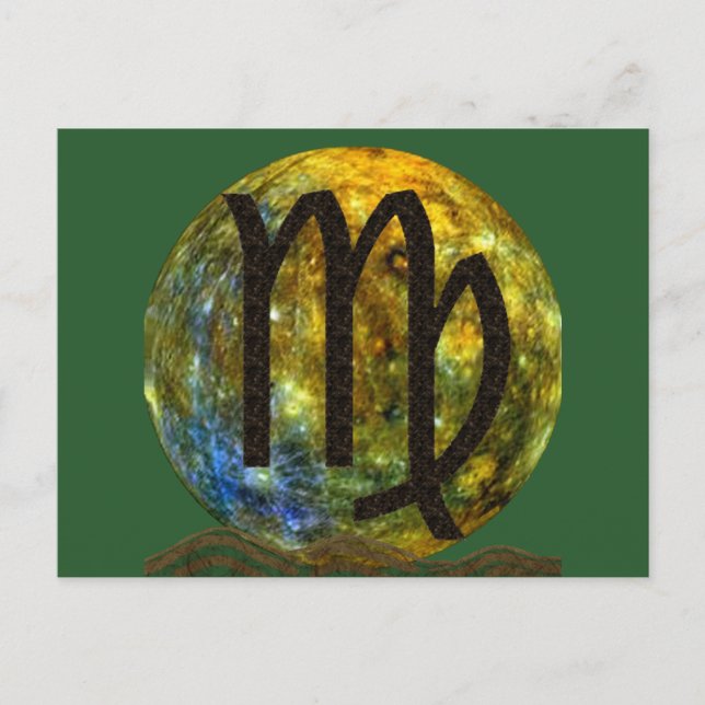 Carte Postale Vierge (Devant)