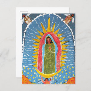 Carte Postale Vierge de Guadalupe
