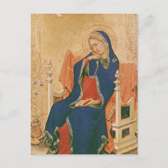 Carte Postale Vierge de l'annonce (Devant)