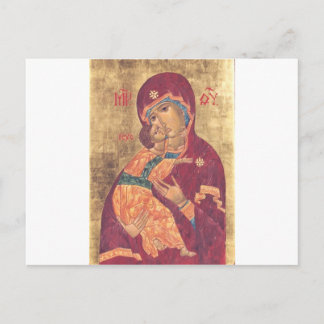 Carte Postale Vierge de Vladimir