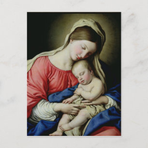 Carte Postale Vierge et enfant