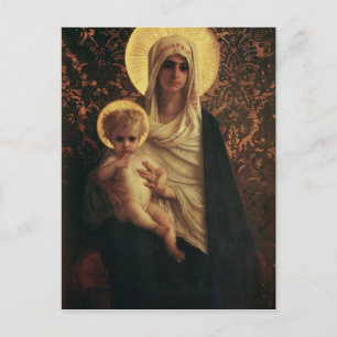 Carte Postale Vierge et enfant, 1872