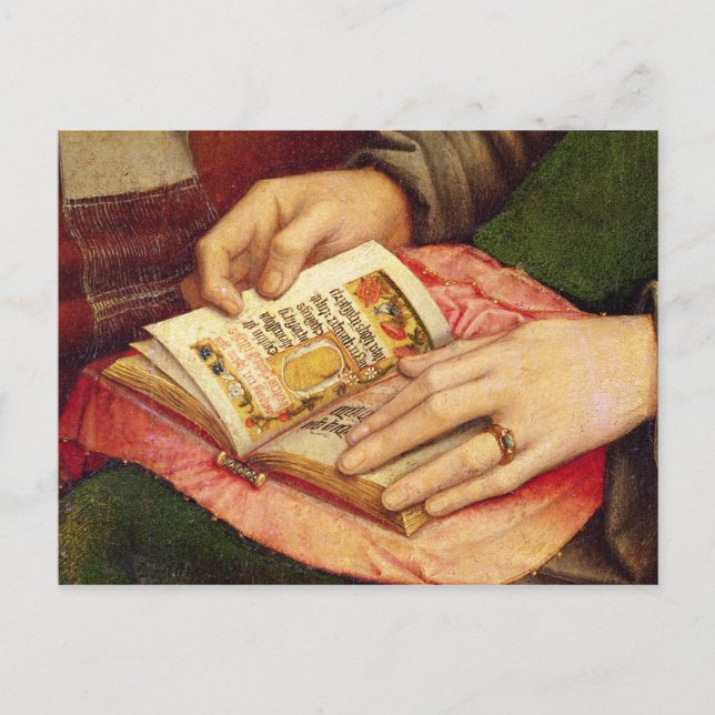 Carte Postale Vierge et enfant avec saints (Devant)