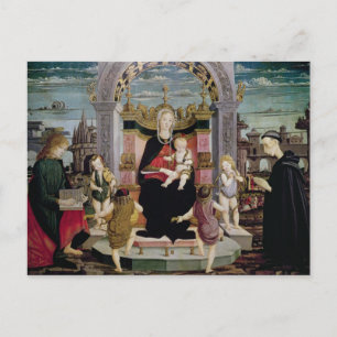 Carte Postale Vierge et enfant hérité