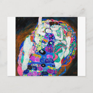 Carte Postale Vierge (Filles), Gustav Klimt