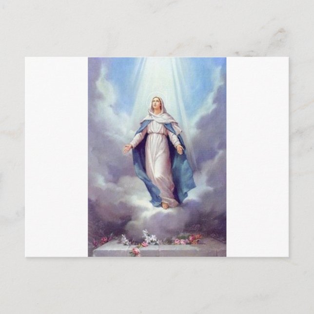 Carte Postale Vierge Marie (Devant)